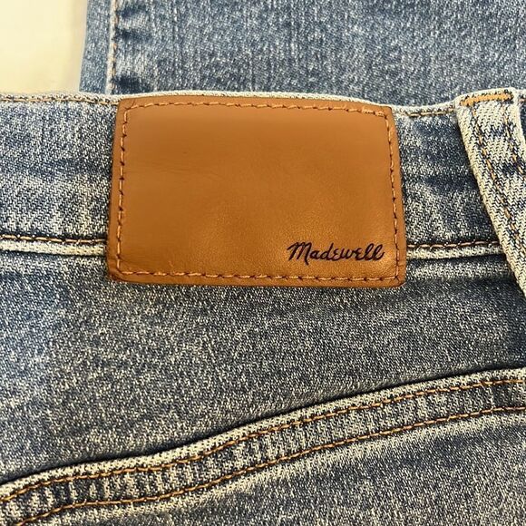 MADEWELL womens skinny crop 9” mid- rise size 25 jeans. 9/10 condition - Picture 7 of 9